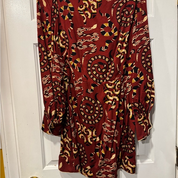 FARM Rio Anthropologie V Neck Mini Dress - Picture 7 of 7